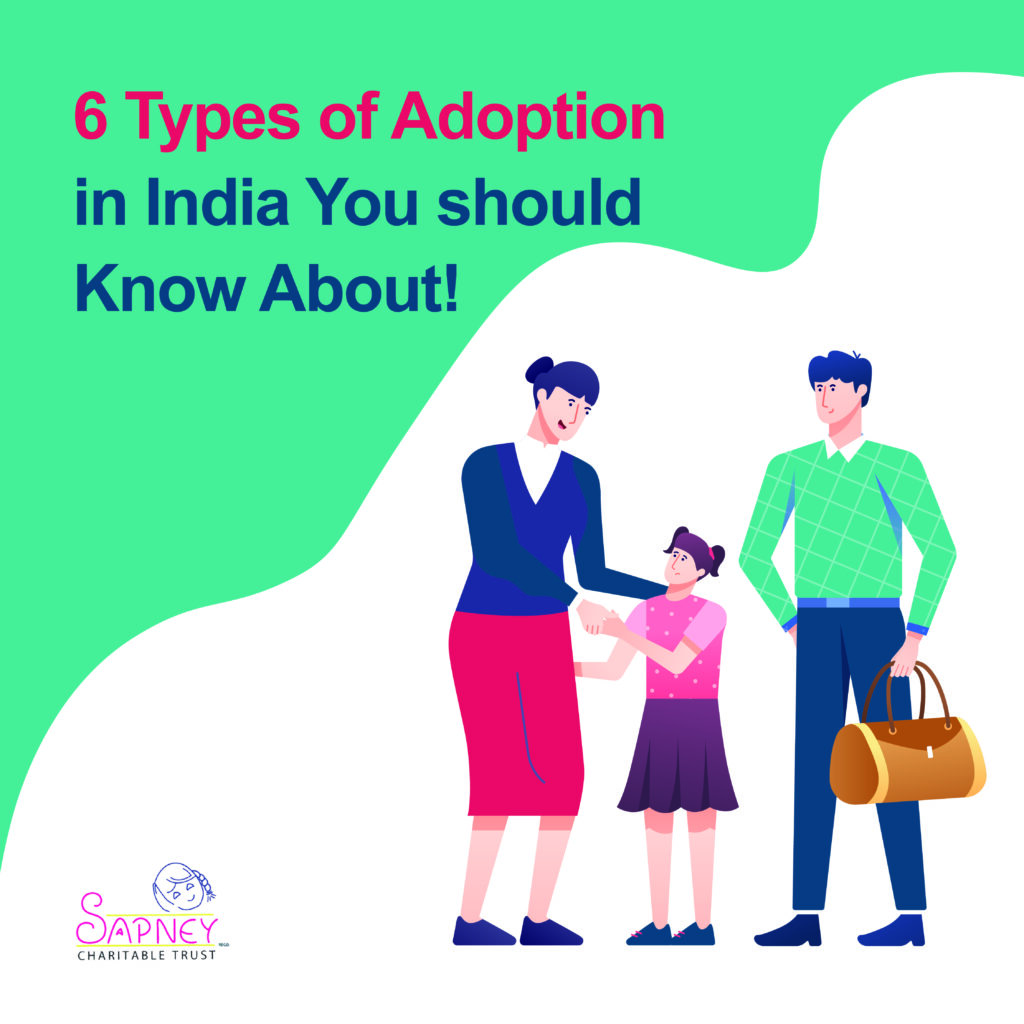 6 Types Of Adoption In India You Should Know About! - Sapney